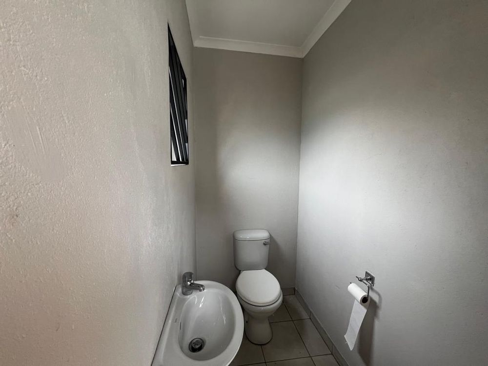 Back courtyard staff WC