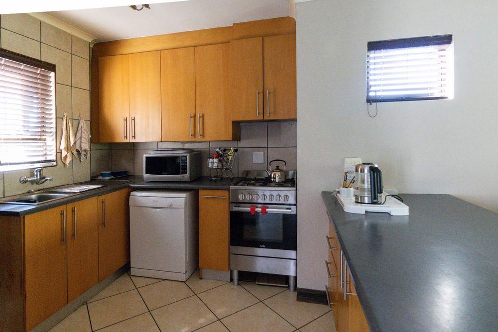 Open-plan kitchen