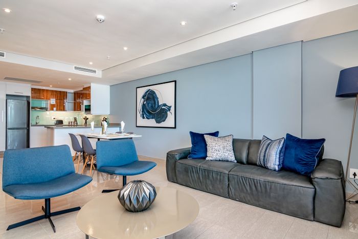 Oceanfront Apartment To Rent in Umhlanga Rocks Central with 2 bedrooms and parking.