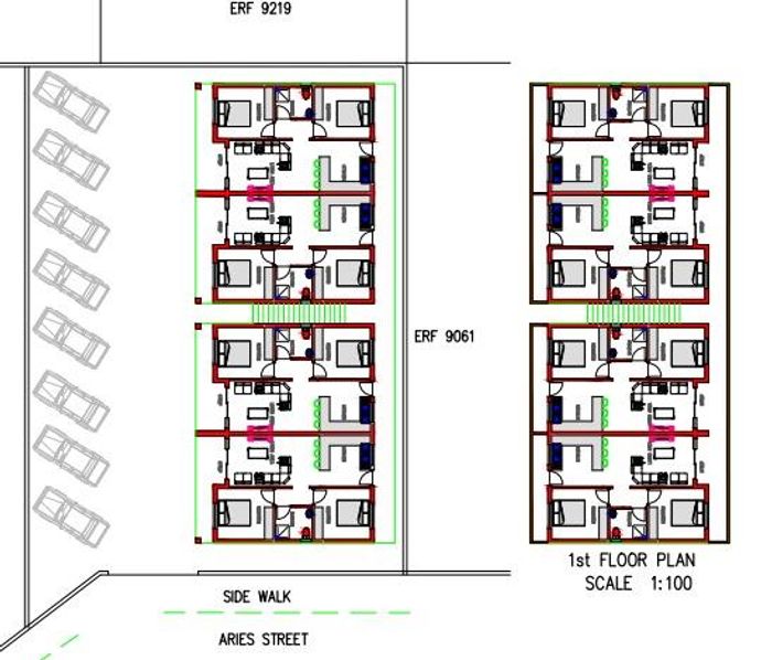 For Sale: Apartment in Swakopmund Central with 2 bedrooms and open-plan living.