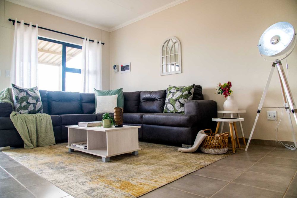 Modern, open-plan living.