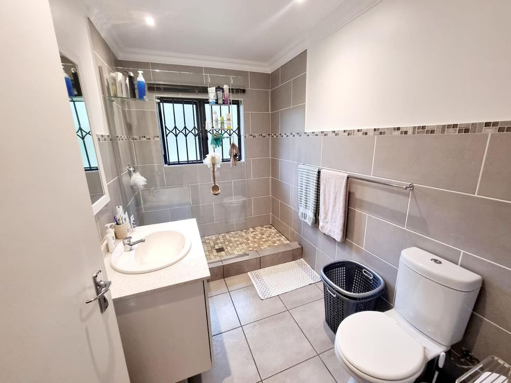 bathroom with walk in shower