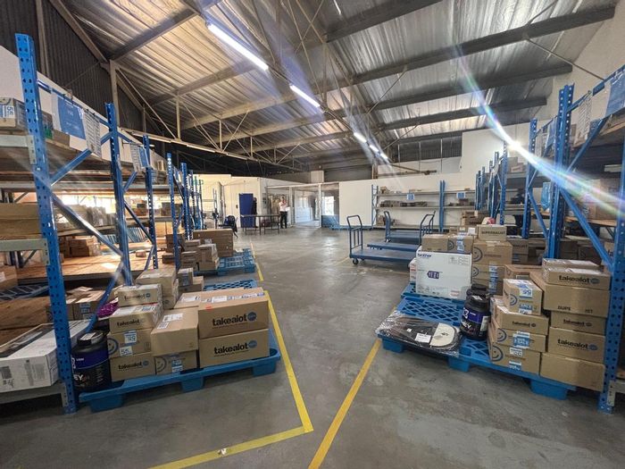 Industrial space to rent in New Germany with retail frontage and 100 Amps power.