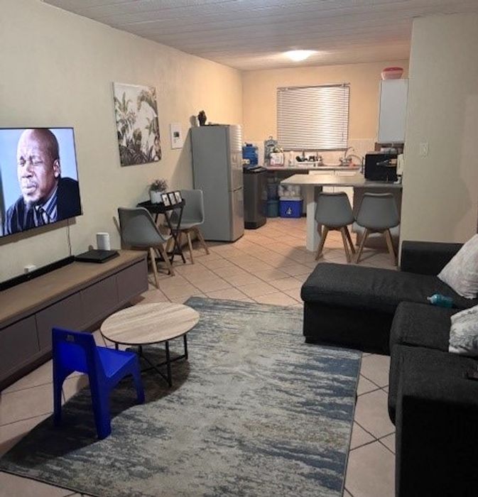 Highveld Apartment For Sale: Two bedrooms, open plan living, private patio with braai.