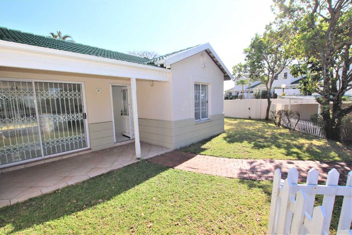 For Sale: Townhouse in Umhlanga Central with private garden and communal pool.