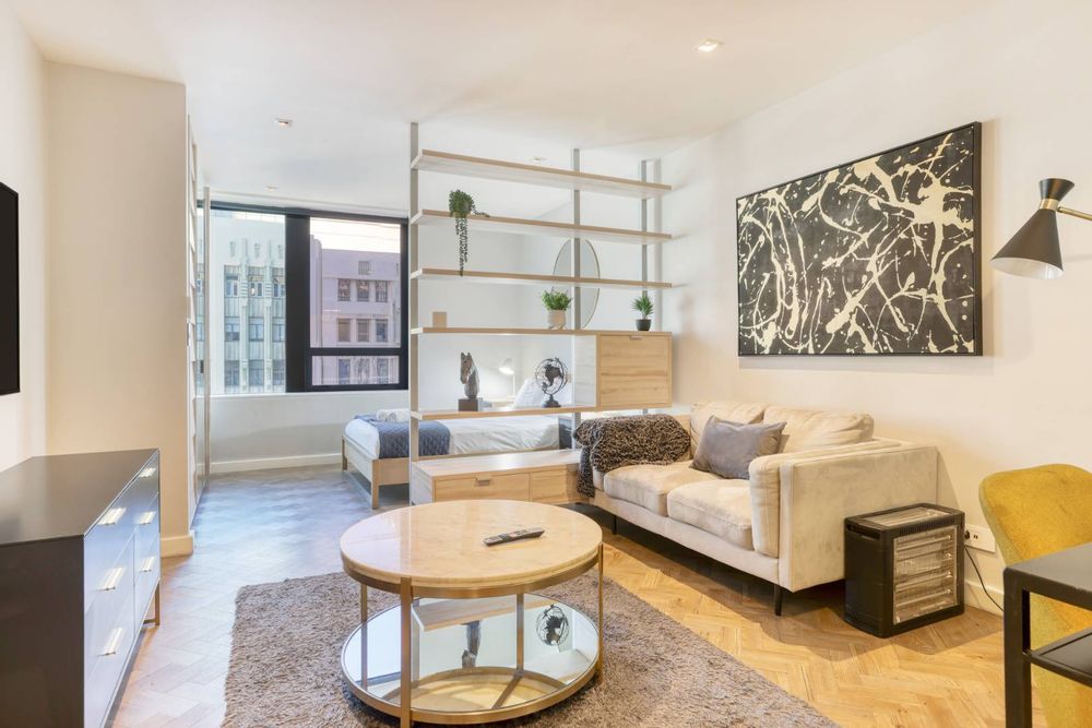 Open plan living space