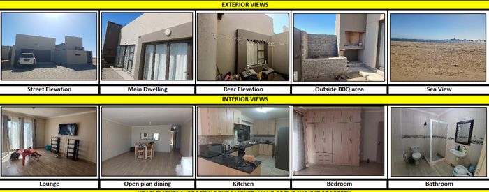 For Sale: 3-bedroom house in Walvis Bay Central with flat, garage, BBQ area.