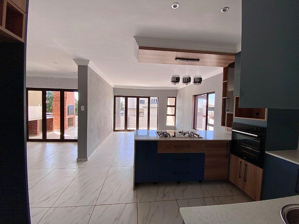 Kitchen view looking toward 1st living area