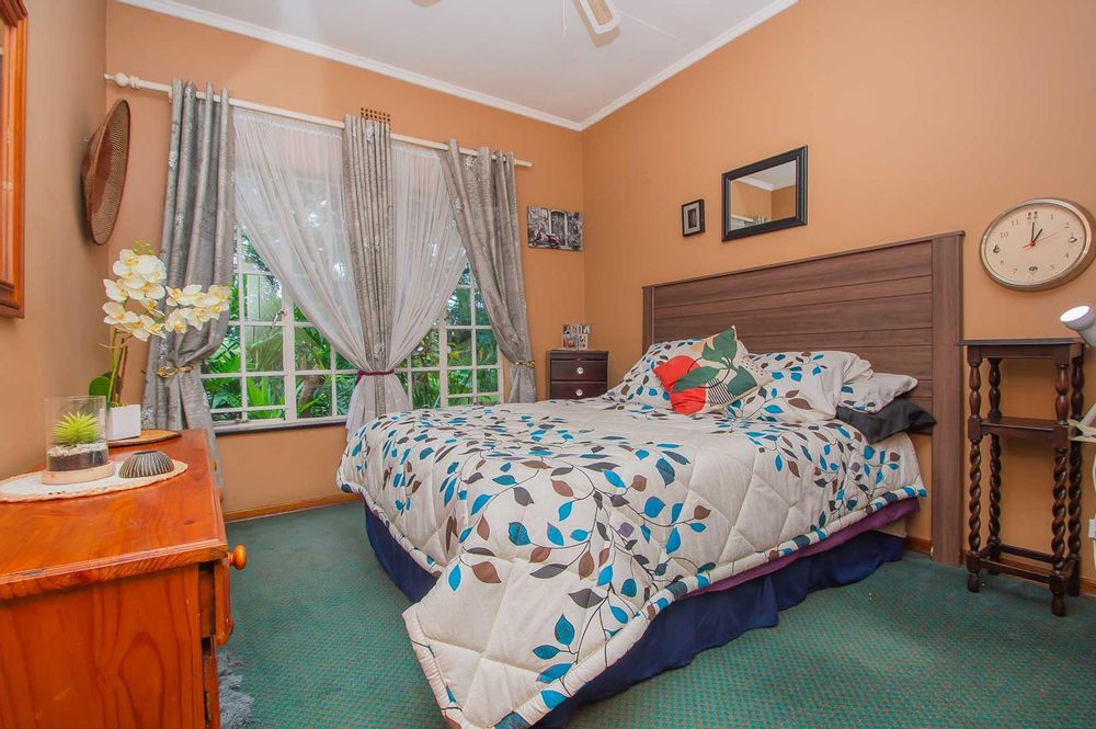 Third bedroom with garden views