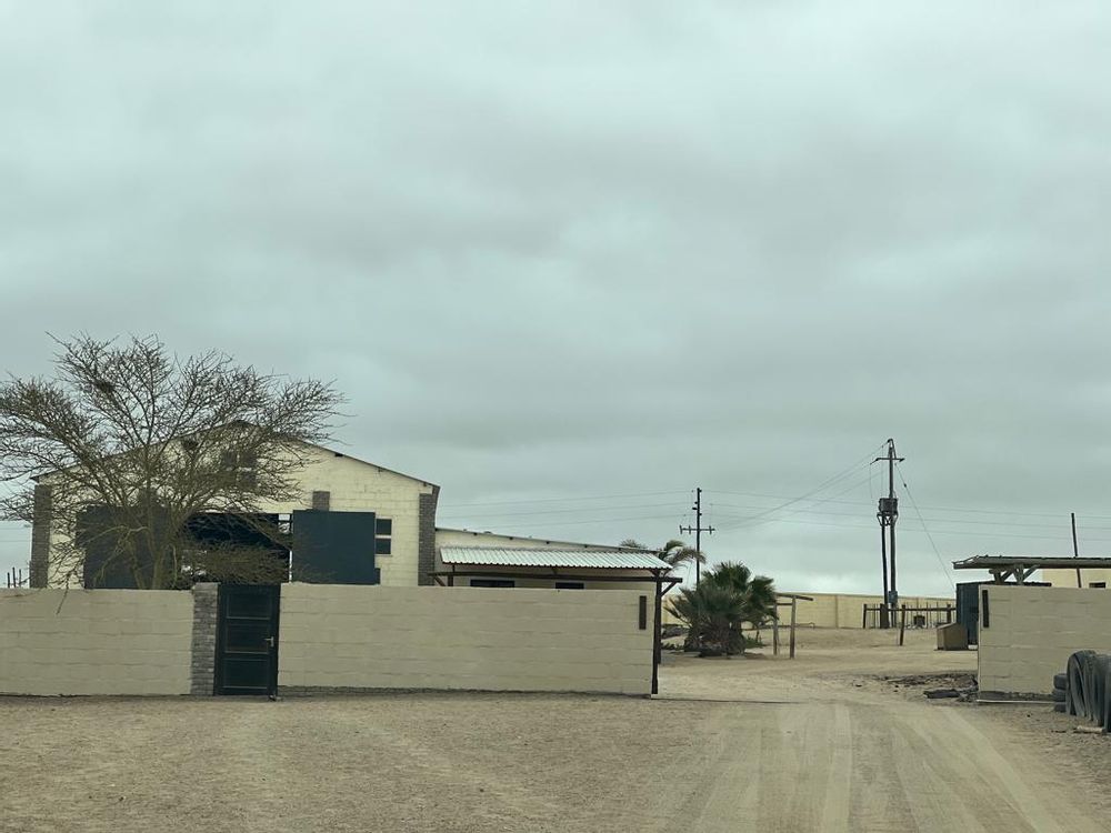 Entrance to outbuildings