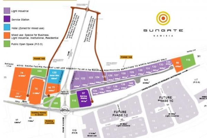 Vacant Commercial Land for Sale in Windhoek East, Fully Serviced, Strict Regulations.