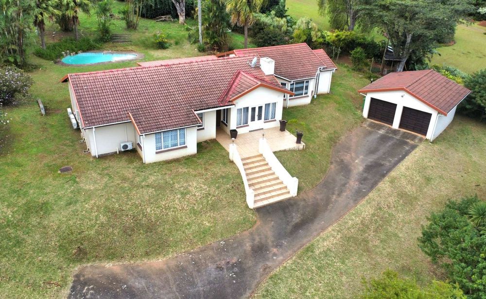 Aerial of the property.