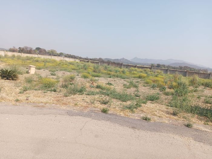 Vacant Land Residential For Sale in Brits Central, 882m², secure estate, near amenities.