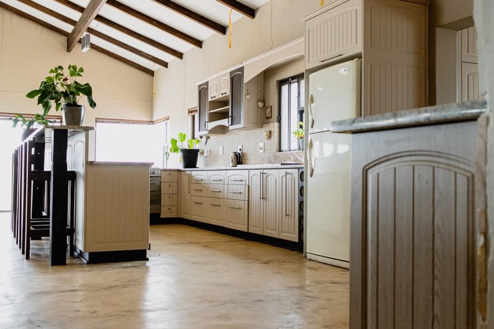 Open-plan kitchen area