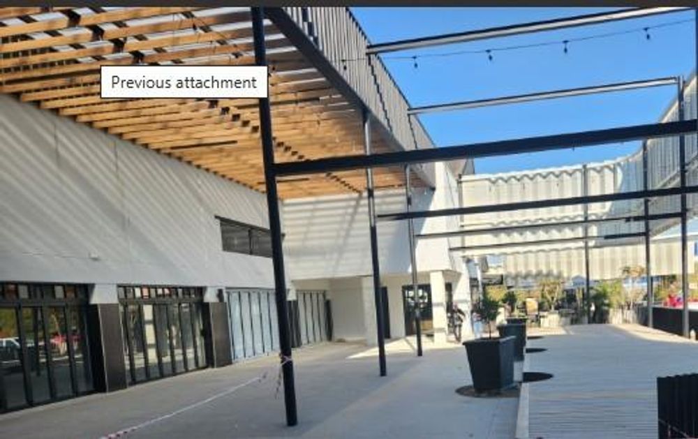 Outside seating