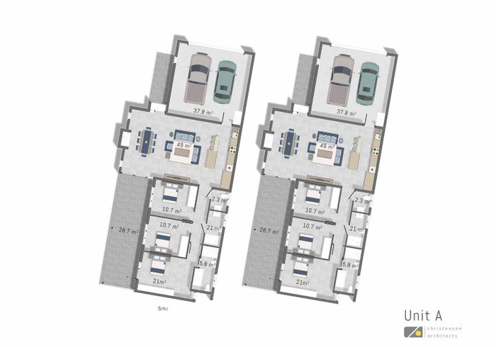 Ocean View Townhouse For Sale: Ground-level, 3 beds, double garage, customizable options.