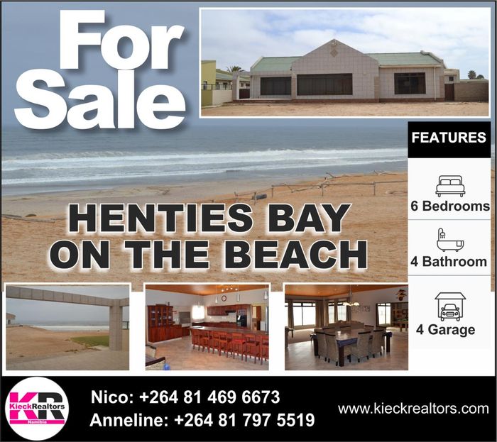 Property #2476736, House For Sale in Henties Bay Central