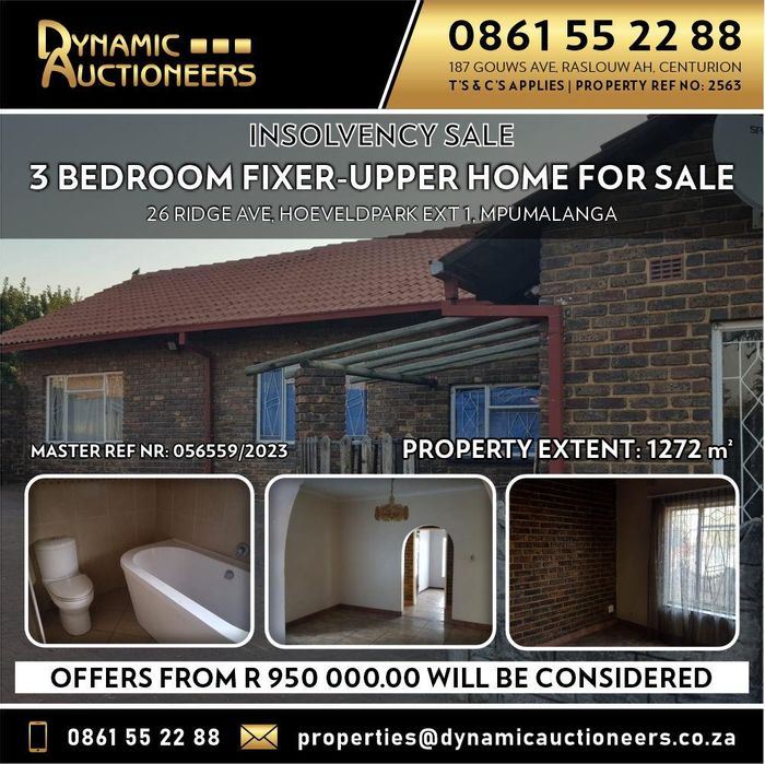 Property #2170926, House for sale in Mpumalanga