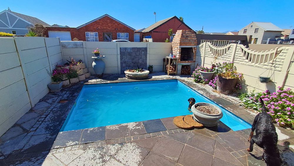 Front Yard Pool and Braai Area