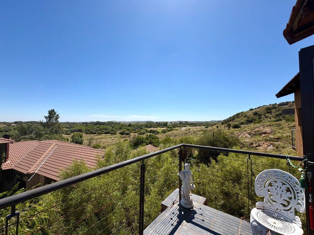 View from balcony of second bedroom.
