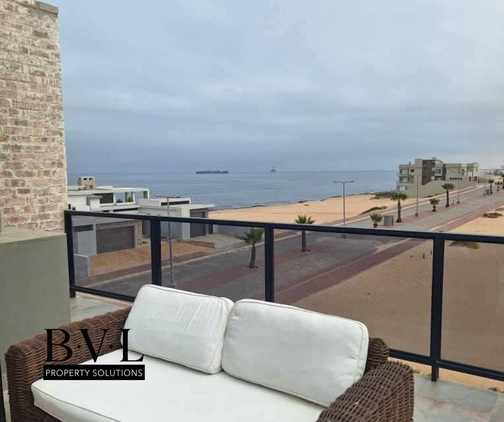 Rooftop view to beach