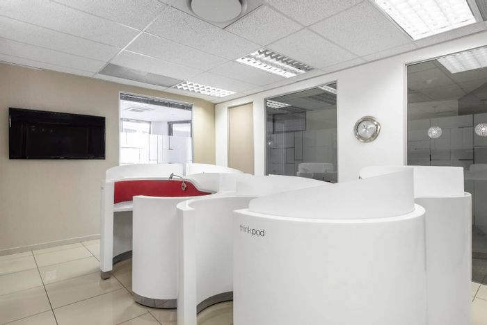 Office To Rent in Centurion Central: Private space, coworking access, parking available.