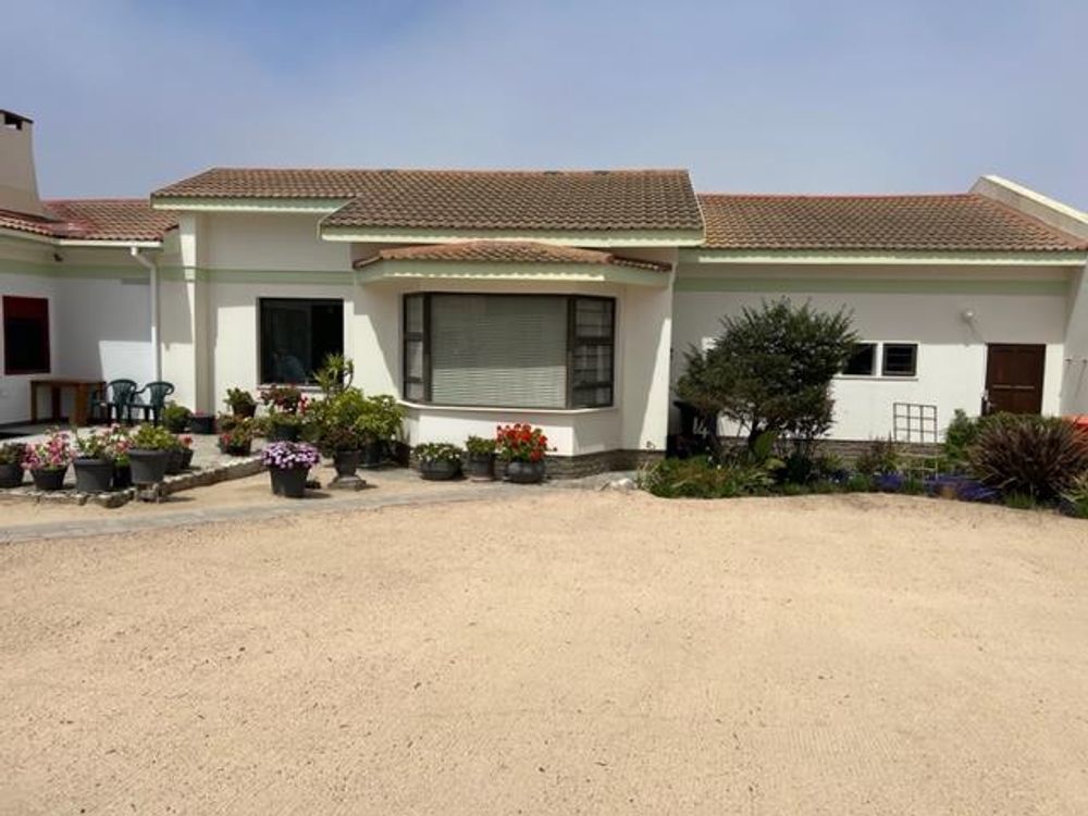 Back view of the house