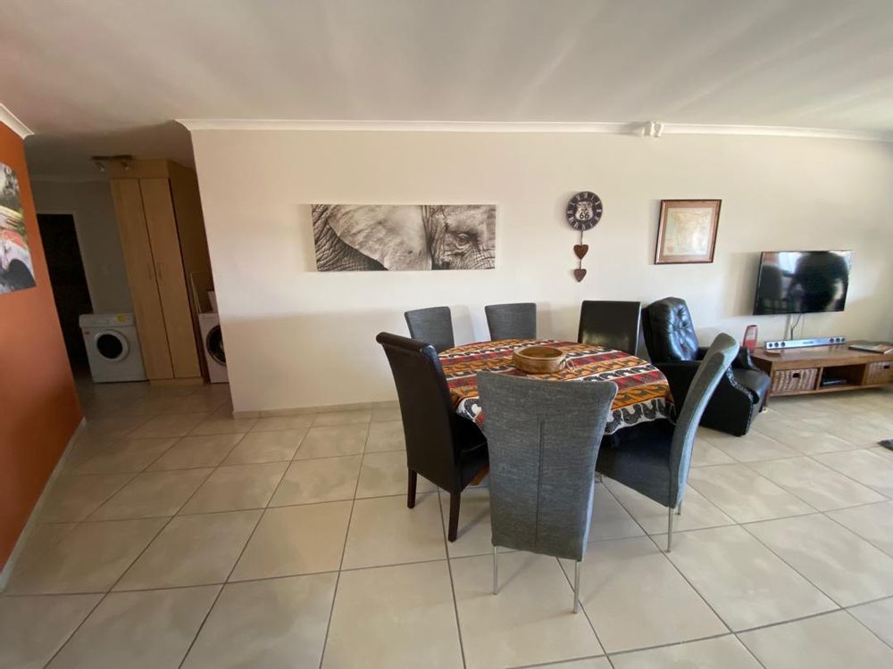 Dining area leading to the bedrooms