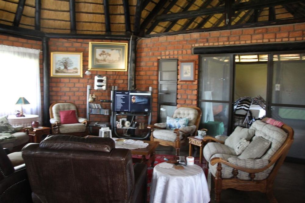 Lounge with indoor fireplace