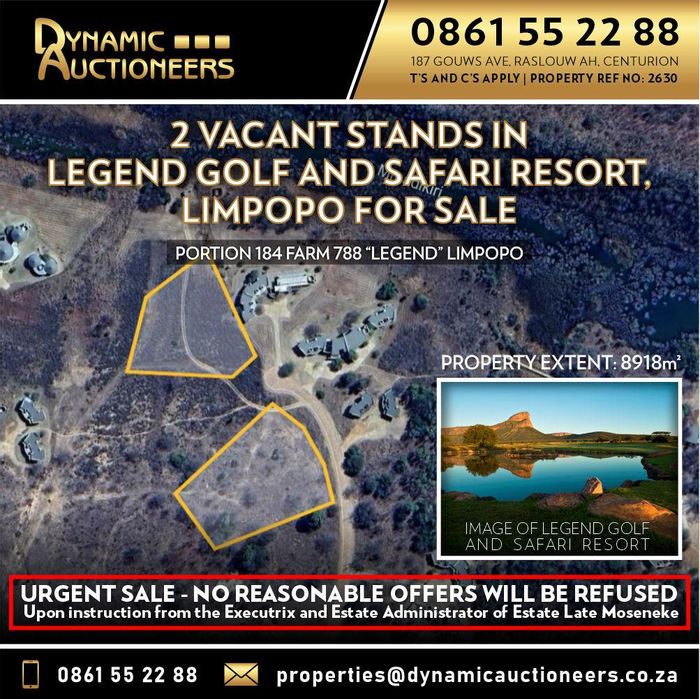 Property #2213301, Vacant Land Commercial for sale in Modimolle Rural
