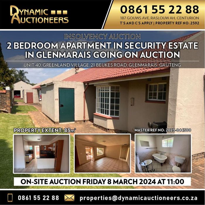 Property #2200262, Apartment auction in West Krugersdorp