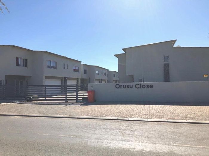 For Sale: Townhouse in Okahandja Central, gated community with nature access.