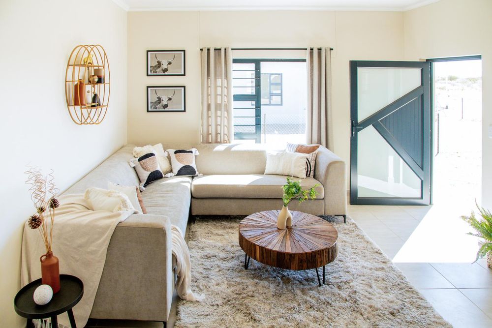 Spacious and inviting living room.