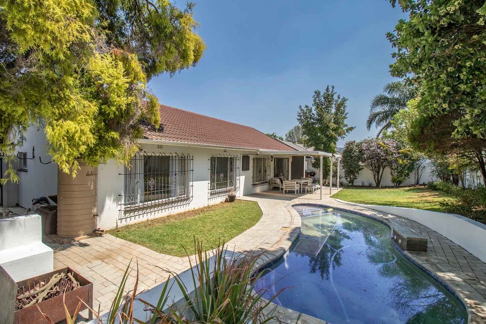 Pool and garden