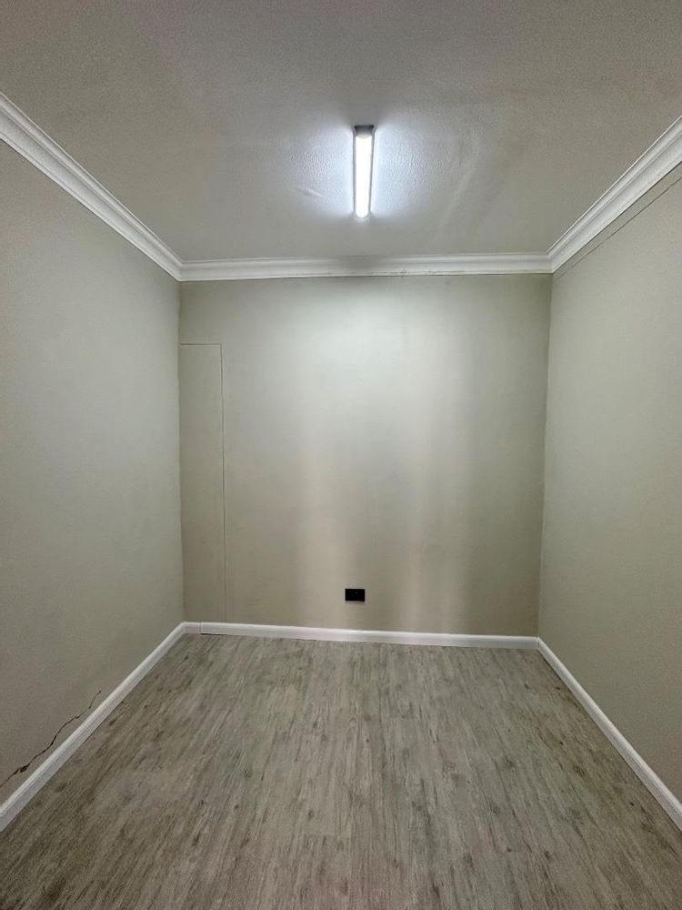 Walk in safe in main bedroom