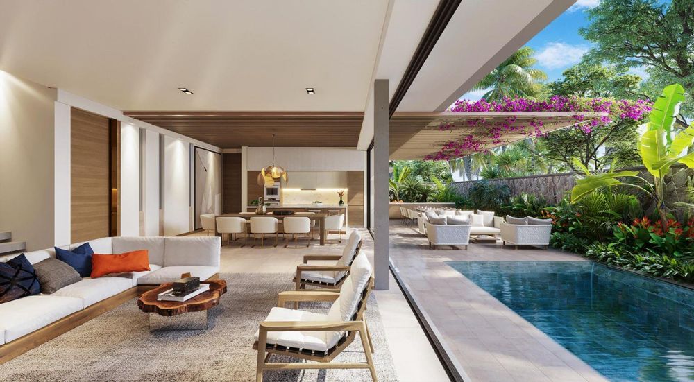 The villa