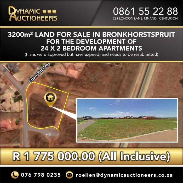 Property #2031936, Vacant Land Residential for sale in Erasmus Ext 8