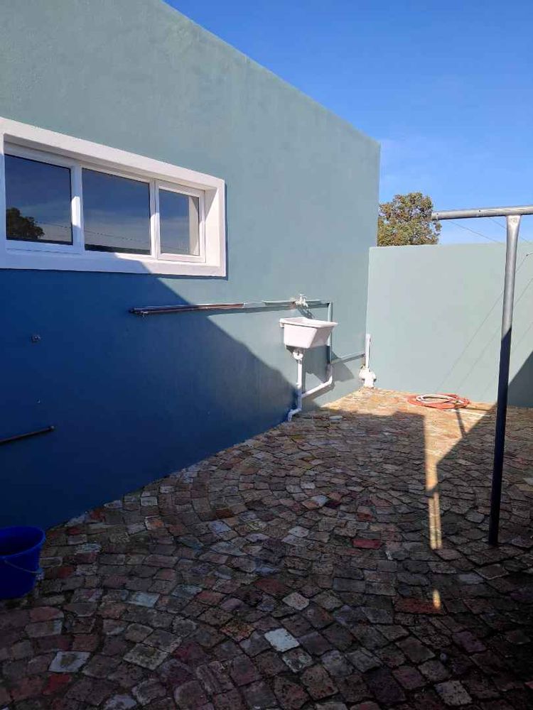 Outside washing area