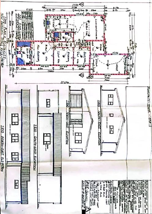 Vacant Land Residential for Sale in Okahandja Central with approved plans and boundary wall.