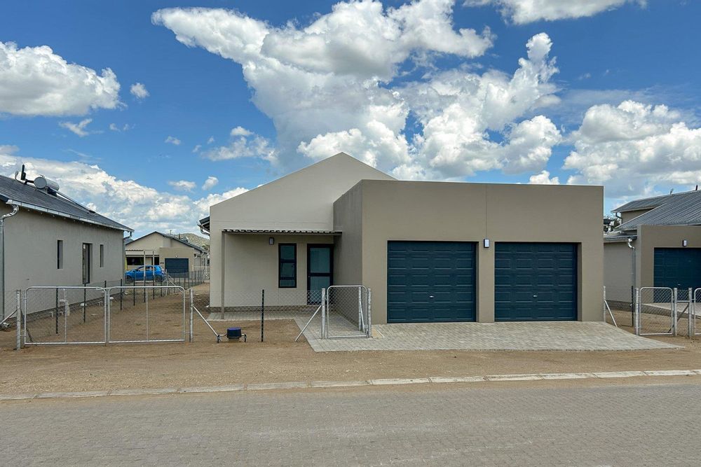 Newly built family home with 4-bedrooms and double garage.
