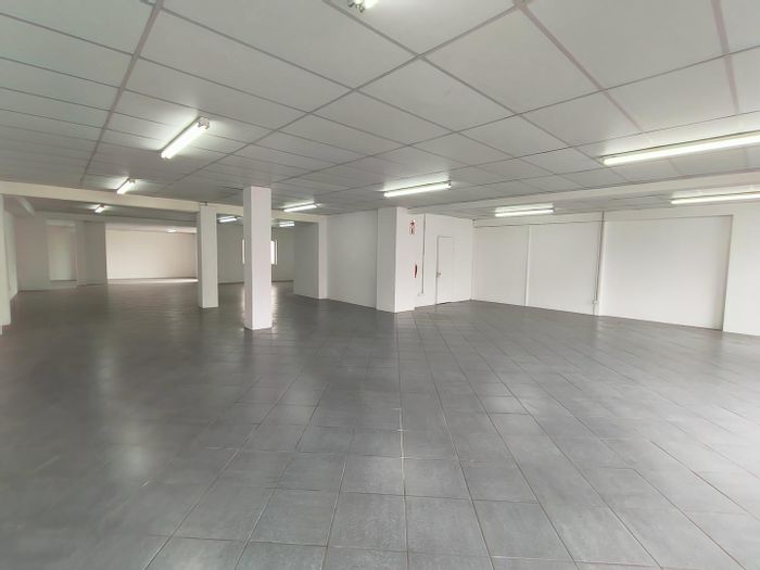 Retail space to rent in Pinetown North Industria with high visibility and parking.