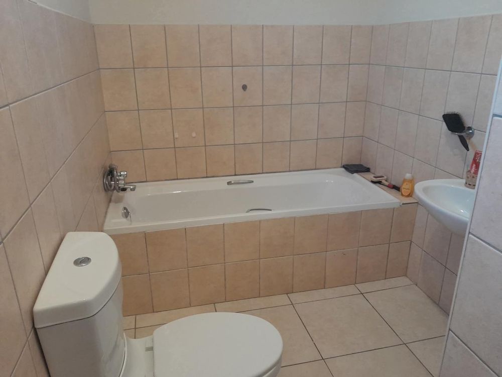 Room upstairs with own bathroom