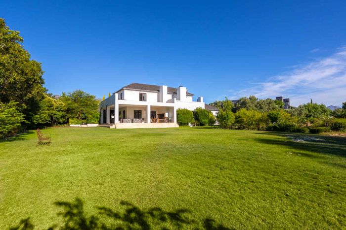 For Sale: House in Val De Vie Estate with pool, garden, and guest flatlets.