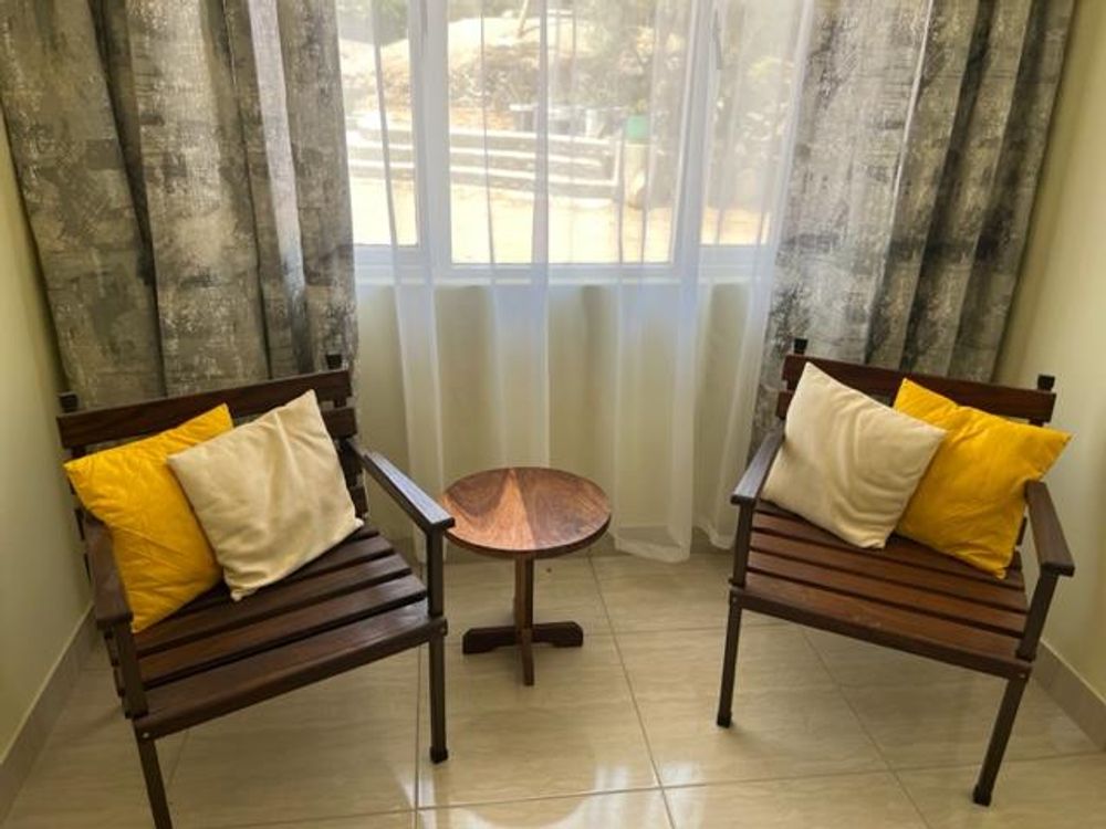 Flat 2  - sitting corner in bedroom 2