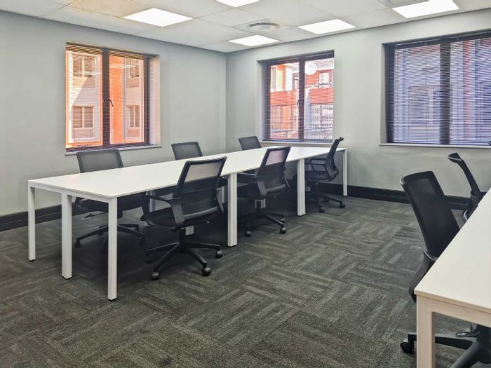 Office To Rent in Randburg Central: Private space for 5, shared amenities included.