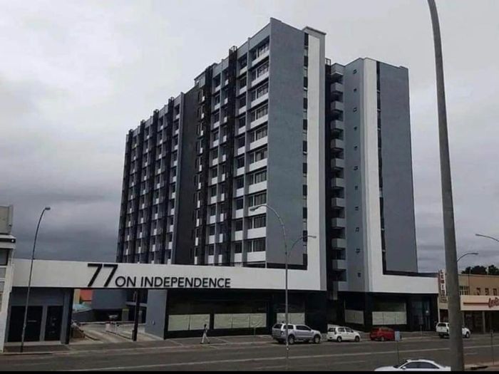Furnished 2-bedroom apartment with gym, pool, and CBD views in Windhoek Central. To Rent.