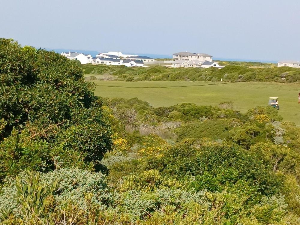 Distant Sea View - behind the golf course.