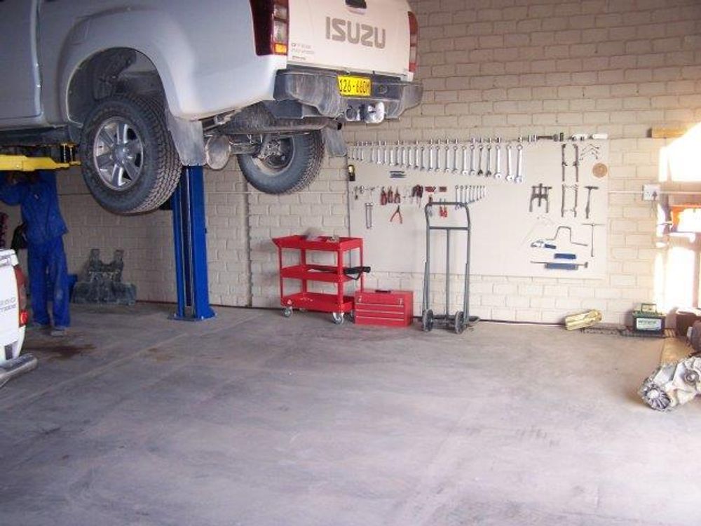 Mechanical workshop area