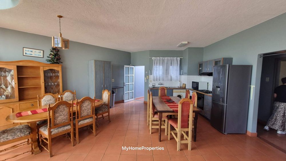Kitchen and dining area