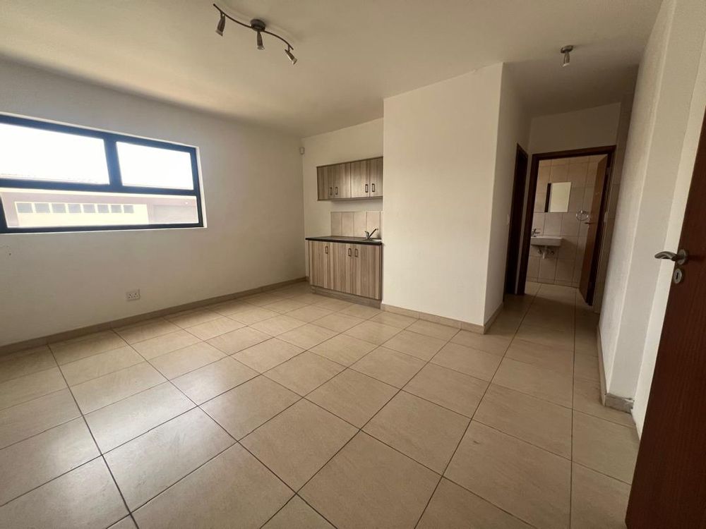 First floor staff break-room with kitchenette and 2x WC